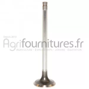 Soupape d'échappement Ø 36.22 x 7.93 mm - l 137.78 mm - 45° Bepco 23/43-266 pour tracteur