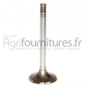 Soupape d'échappement Ø 43 x 8.95 mm - l 117 mm - 45° Bepco 28/43-44 pour tracteur