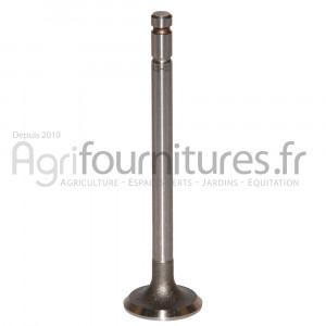 Soupape d'échappement Ø 30.3 x 7.9 mm - l 117 mm - 45° Bepco 30/43-15 pour tracteur