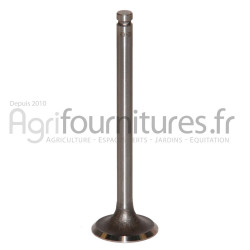 Soupape d'échappement Ø 33.4 x 7.9 mm - l 114.3 mm - 45° Bepco 30/43-3 pour tracteur