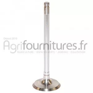 Soupape d'échappement Ø 37 x 8 mm - l 133 mm - 45° Bepco 21/43-37