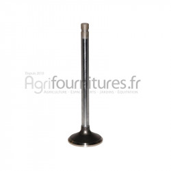 Soupape d'échappement Ø 43 x 9.4 mm - l 146.3 mm - 45° Bepco 24/43-41