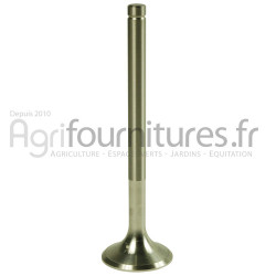 Soupape d'échappement Ø 40.9 x 10 mm - l 146 mm - 45° Bepco 25/43-23 pour tracteur