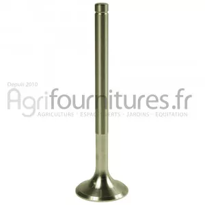 Soupape d'échappement Ø 40.9 x 10 mm - l 146 mm - 45° Bepco 25/43-23 pour tracteur