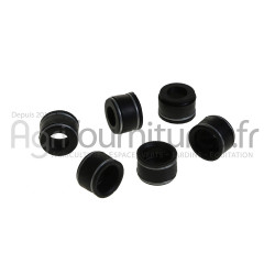 Jeu de joints de soupape Ø 9.5 x 15.6/17.8 mm - l 11.9 mm Bepco 25/47-6 pour tracteur