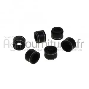 Jeu de joints de soupape Ø 9.5 x 15.6/17.8 mm - l 11.9 mm Bepco 25/47-6 pour tracteur