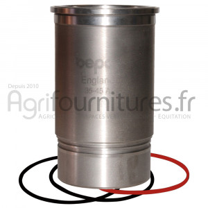 Chemise finie Ø 98 x 107.10 mm - l 197.15 mm Bepco 26/35-45 pour tracteur