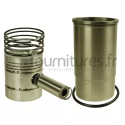 Ensemble chemise - piston Ø 87.3 mm Bepco 25/R111KS pour tracteur