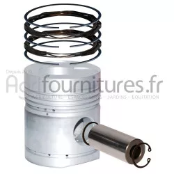 Piston avec segments Ø 100 mm - std Bepco 24/32-27 pour tracteur