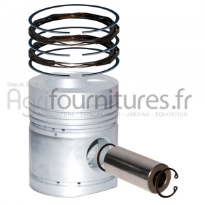 Piston avec segments Ø 100 mm - std Bepco 24/32-27 pour tracteur
