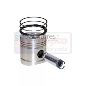 Piston avec segments Ø 100 mm - std Bepco 20/32-80 pour tracteur