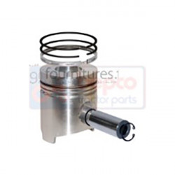 Piston avec segments Ø 115 mm - std Bepco 23/32-264 pour tracteur