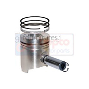 Piston avec segments Ø 115 mm - std Bepco 23/32-264 pour tracteur