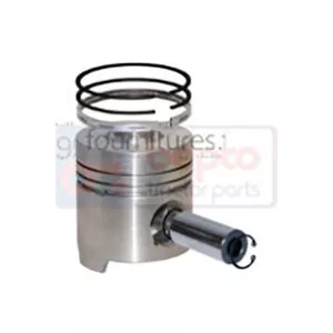 Piston avec segments Ø 100 mm - std Bepco 23/32-255 pour tracteur