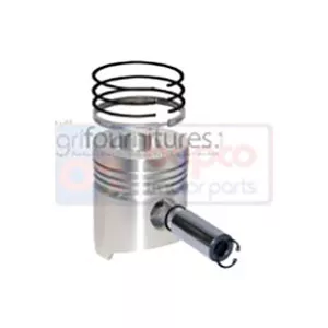 Piston avec segments Ø 95 mm - std Bepco 22/32-210 pour tracteur