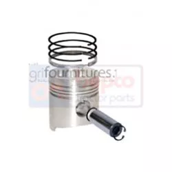 Piston avec segments Ø 100 mm - std Bepco 22/32-216 pour tracteur