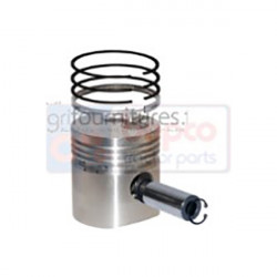 Piston avec segments Ø 85 mm - std Bepco 23/32-256 pour tracteur