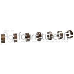 Jeu de coussinets de paliers 0.010'' - 0.25 mm Bepco 30/2-29A pour moissonneuse - batteuse