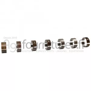 Jeu de coussinets de paliers 0.010'' - 0.25 mm Bepco 30/2-29A pour moissonneuse - batteuse