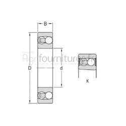 Couvercle distributeur montage lucas Bepco 30/983-1 pour tracteur