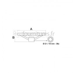 Volant de direction Ø 460 mm - h-80 mm Bepco 24/510-5 pour tracteur