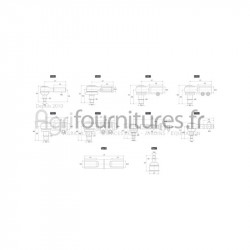 Rotule de barre de direction Bepco 29/S135/4237 pour tracteur