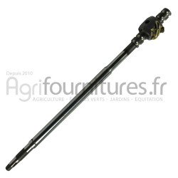 Arbre de colonne direction l 630 mm Bepco 20/530-80 pour tracteur