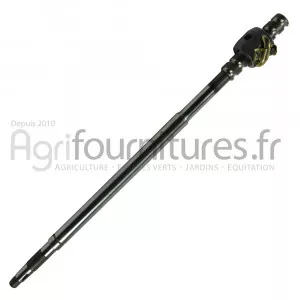 Arbre de colonne direction l 630 mm Bepco 20/530-80 pour tracteur