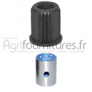 Bague cannelee colonne de direction Bepco 24/526-2 pour tracteur