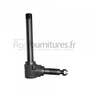 Fusée gauche / droite Ø 35 mm - l 254 mm Bepco 20/470-72 pour tracteur