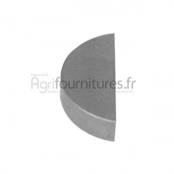 Clavette de Fusée 16.3 x 37.45 x 8 mm Bepco 25/2830-150 pour tracteur