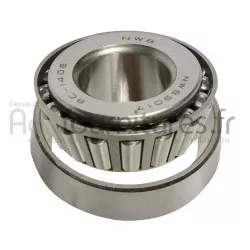 Roulement extérieur Ø 25.4 x 57.15 x 2 mm de moyeu Bepco 23/463-33 pour tracteur