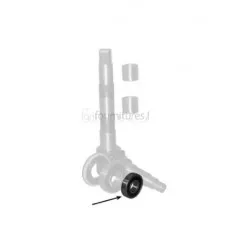Roulement extérieur Ø 25.4 x 57.15 x 2 mm de moyeu Bepco 23/463-33 pour tracteur