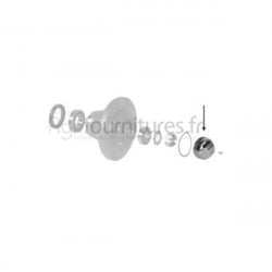 Bouchon de moyeu Ø 51.40 mm Bepco 24/454-6 pour tracteur