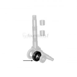 Roulement intérieur Ø 41.28 x 73.43 x 19.70 mm de moyeu Bepco 24/462-9 pour tracteur