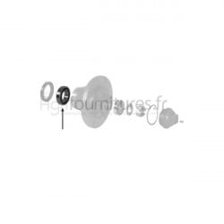 Roulement intérieur Ø 31.7 x 59.1 x 16.7 mm de moyeu Bepco 24/462-7 pour tracteur