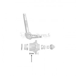 Goujon de roue Bepco 24/440-21 pour tracteur