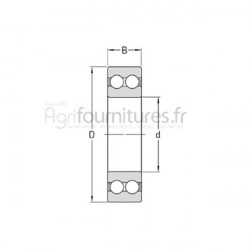 Filtre à huile moteur Bepco 60/97-12 pour tracteur