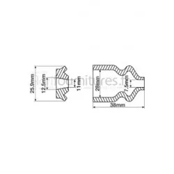 Jeu de réparation huile LHM embrayage Bepco 20/229-83 pour tracteur