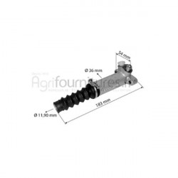 Cylindre récepteur d'embrayage Bepco 23/228-5