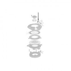 Vis par 3 embrayage Bepco 30/208-1 pour tracteur