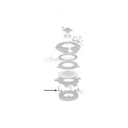 Rondelle par 12 embrayage Bepco 30/216-1 pour tracteur