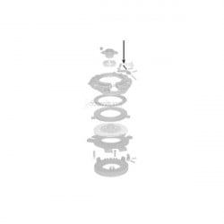 Broche -3 embrayage Bepco 30/204-2 pour tracteur