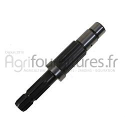 Arbre de prise de force 1'' 44411 - z6 - l 161 mm Bepco 24/303-57 pour tracteur