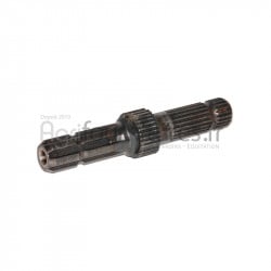 Arbre de prise de force 1'' 44411 - z6/21 - l 235 mm Bepco 26/303-38 pour tracteur