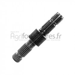 Arbre de prise de force 1'' 44411 - z6 - l 228 mm Bepco 25/303-30 pour tracteur