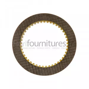 Disque de friction Ø 133.5 x 2.5 mm prise de force Bepco 26/317-18 pour tracteur