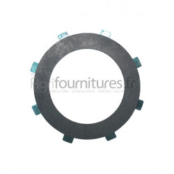 Disque de friction Ø 153.5 mm prise de force Bepco 22/317-30 pour tracteur