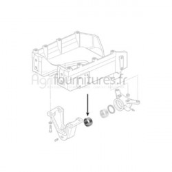 Bague Ø 80 x 86 x 40 mm pont avant 4M Bepco 30/486-46 pour tracteur