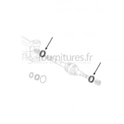 Bague d'étanchéité Ø 55 x 82 x 16.5 mm Entrée du différentiel - couple conique pont avant 4M Bepco 30/355-6